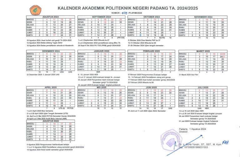 Kalender akademik